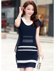 dress wanita import D3450