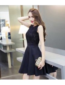 dress wanita korea D3480