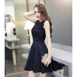 dress wanita korea D3480