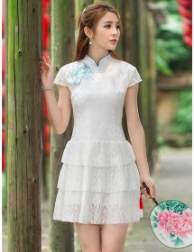 dress cheongsam D3481