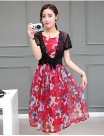 dress wanita import d3496