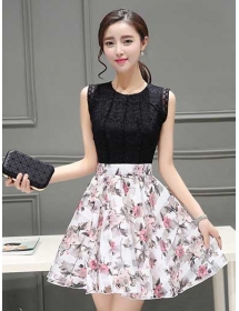 dress korea D3519