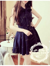 dress wanita import D3528