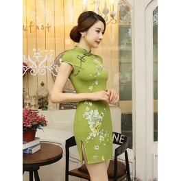 dress cheongsam D3544