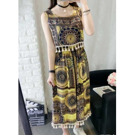 midi dress batik D3551