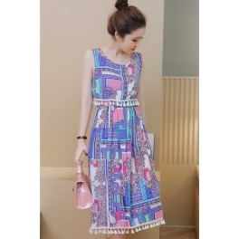 midi dress batik D3552