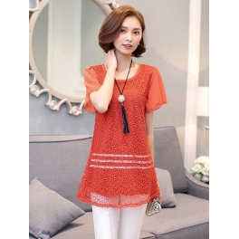 blouse brukat T3278