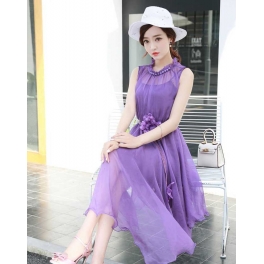 midi dress korea D3594