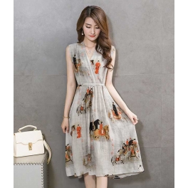 midi dress import D3607