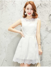 dress korea D3343