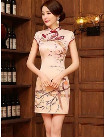 dress cheongsam D3617