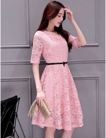 dress brukat D3624