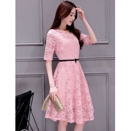 dress brukat D3624