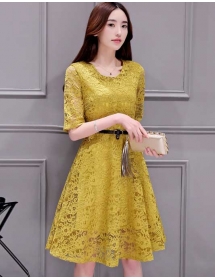 dress brukat D3626