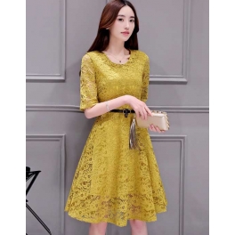 dress brukat D3626