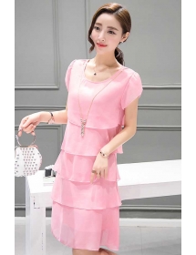 dress chiffon D3642