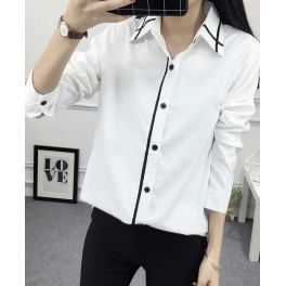 kemeja lengan panjang T3317