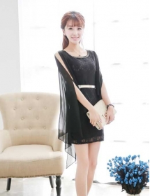 dress brukat import D3668