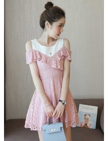 dress brukat D3672