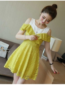 dress brukat D3673