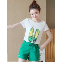 setelan wanita korea D3687