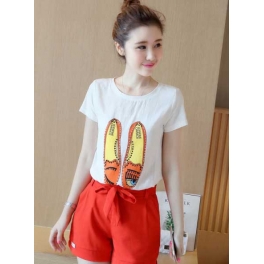 setelan wanita korea D3688