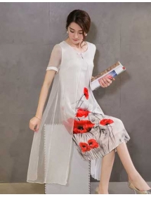 dress korea D3729