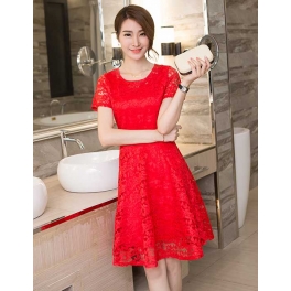 dress brukat D3742