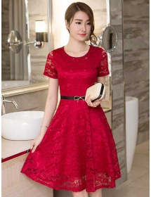 dress brukat D3743