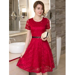 dress brukat D3743