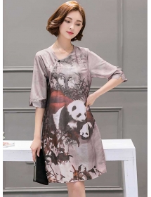 dress panda D3764