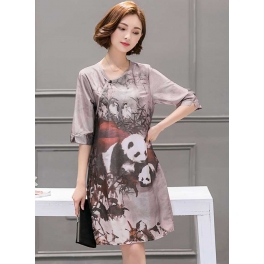 dress panda D3764