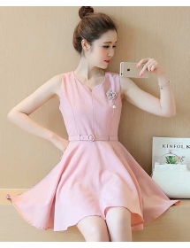 dress korea D3777