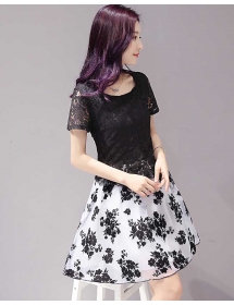 dress korea D3788