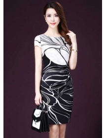 dress korea D3803