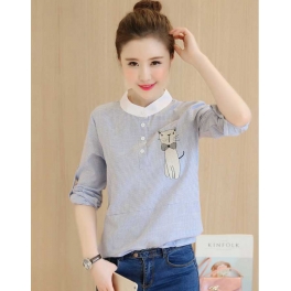 blouse korea T3416