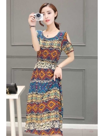 midi dress batik D3826