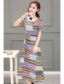 midi dress salur D3827