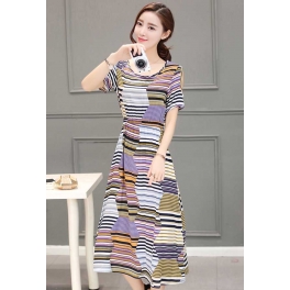 midi dress salur D3827