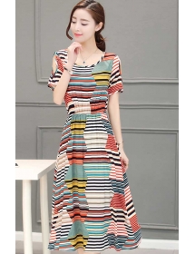 midi dress salur D3828