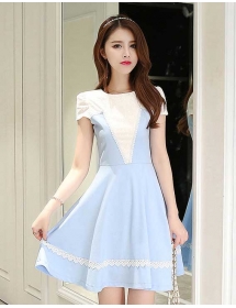 dress korea D3834