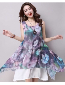 dress wanita import D3845