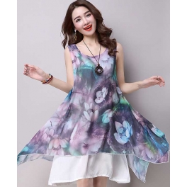 dress wanita import D3845