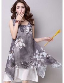 dress wanita import D3846