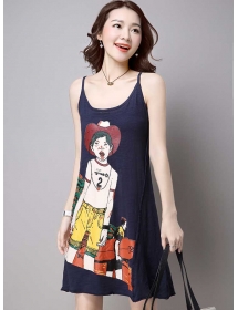 dress wanita import D3852