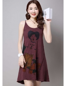 dress wanita import D3853