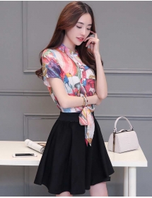 dress wanita import D3862