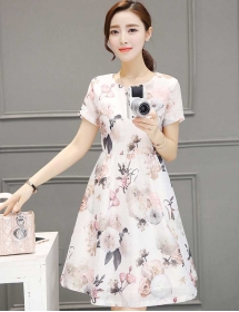 dress korea D3889