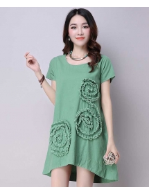 dress wanita import D3906