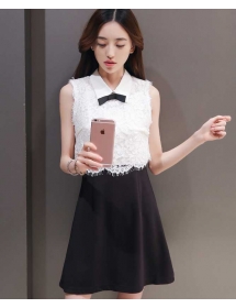 dress wanita korea D3910